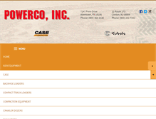 Tablet Screenshot of gopowerco.com